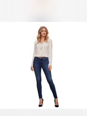 PAIGE Indigo Blue Denim Jeans